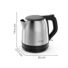 Czajnik elektryczny Tefal Subito Mini KO5S2DE0 1 L 2400 W Czarny, Stal nierdzewna