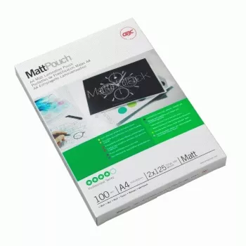 GBC Lamination Pouch A4 Matt 100 Micron, Matt, A4, 216 mm, 0.2 mm, 303 mm, 100 szt.