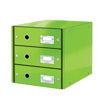 Leitz Click & Store WOW szafka z szufladami (3 szuflady), karton, 286 mm, 282 mm, 358 mm, 2,21 kg