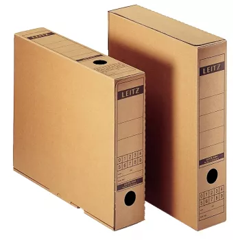 Leitz 60840000 pudełko do przechowywania dokumentów Tektura Czarny