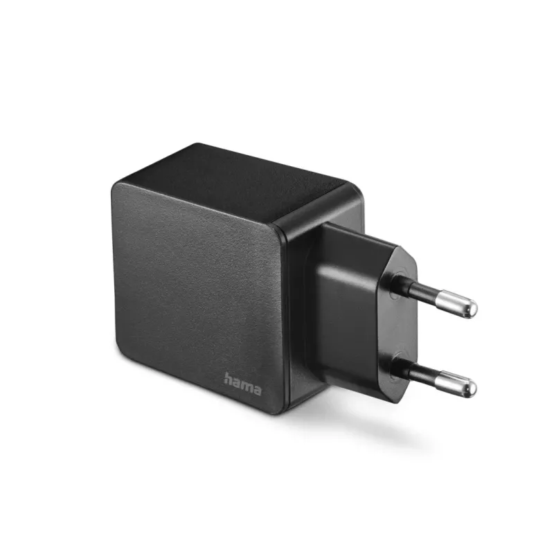 Hama 00086401 ładowarka do urządzeń mobilnych MP3, nawigacja, przenośna konsola do gier, powerbank, smartfon, tablet Czarny AC Do użytku wewnętrznego