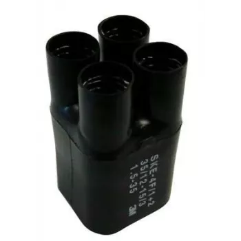3M SKE 4F/1+2, rurka termokurczliwa, czarna, 10 cm, 3.5 cm, 1 szt., 120 °C