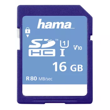 Karta pamięci Hama 00181094 16 GB SDHC UHS-I Klasa 10