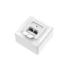 Hama 00300029 gniazdo 2 x RJ-45 Białe