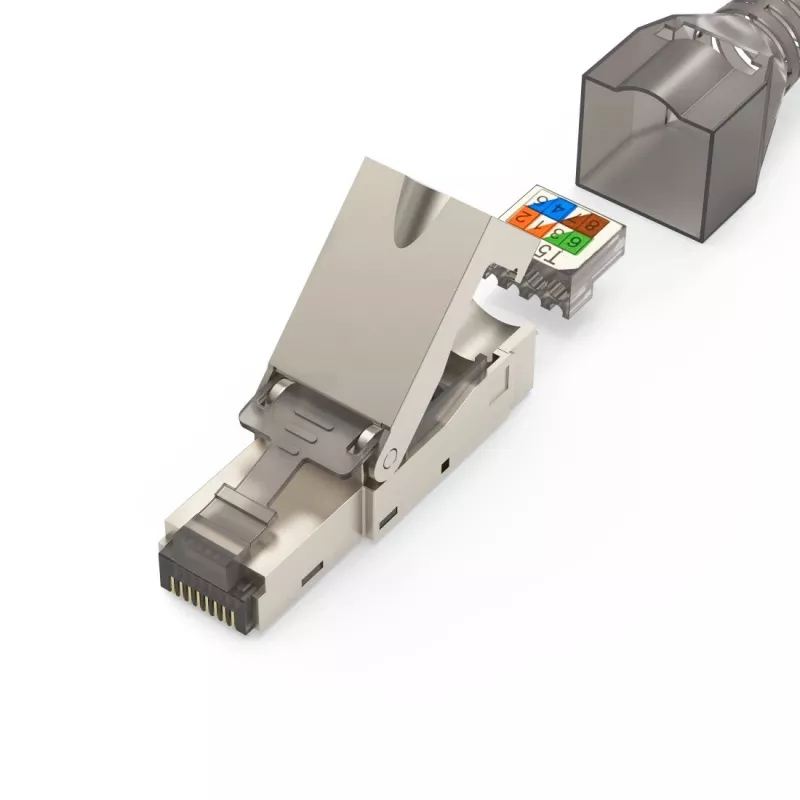 Hama 00200793 złącze przewodowe RJ45 Szary