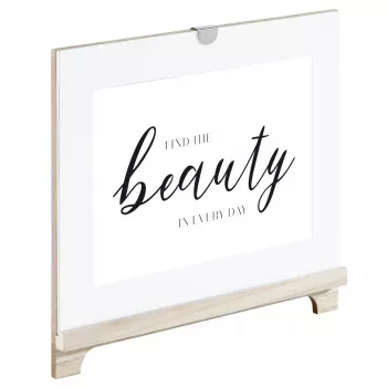 Hama Beauty Pojedyncza ramka na zdjęcie Przezroczysta, Biała