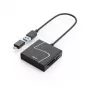 Czytnik kart Hama 00200148 USB 3.2 Gen 1 (3.1 Gen 1) Type-A/Type-C Czarny