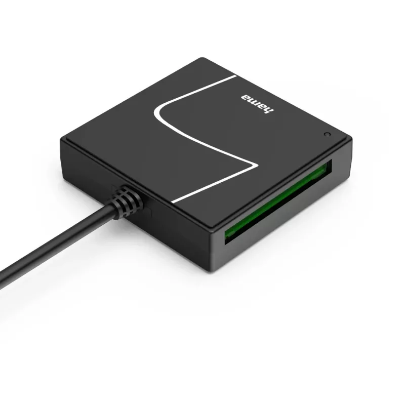 Czytnik kart Hama 00200148 USB 3.2 Gen 1 (3.1 Gen 1) Type-A/Type-C Czarny