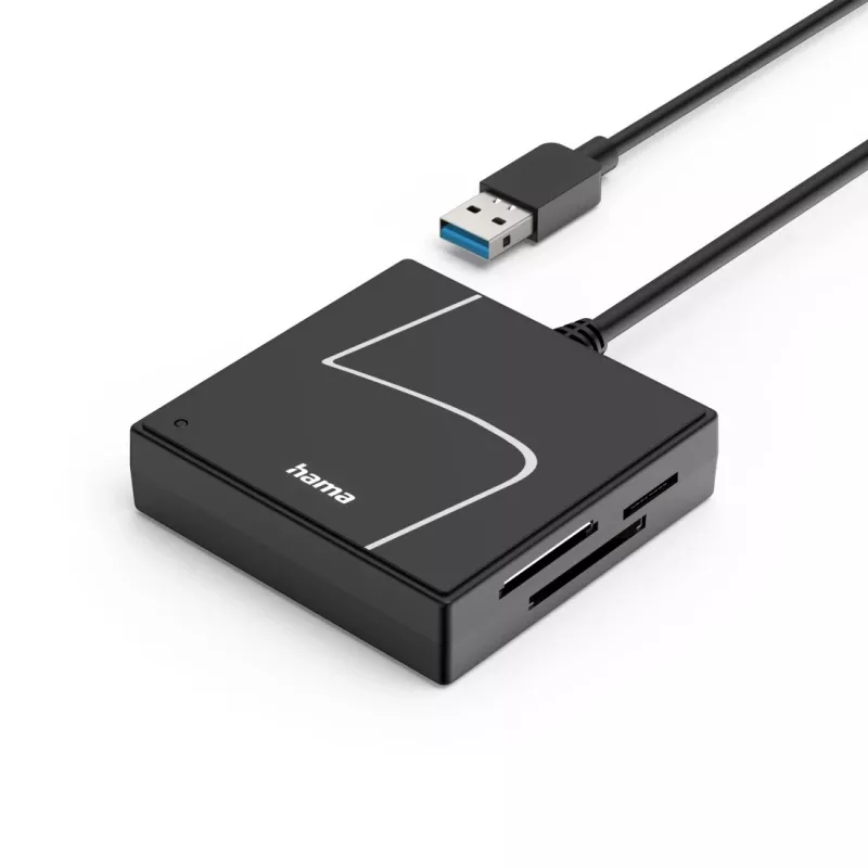 Czytnik kart Hama 00200148 USB 3.2 Gen 1 (3.1 Gen 1) Type-A/Type-C Czarny