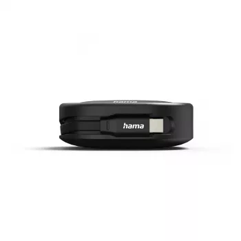 Hama 00201830 Kabel USB USB 2.0 1 m USB C 0.48 Gbit/s Czarny