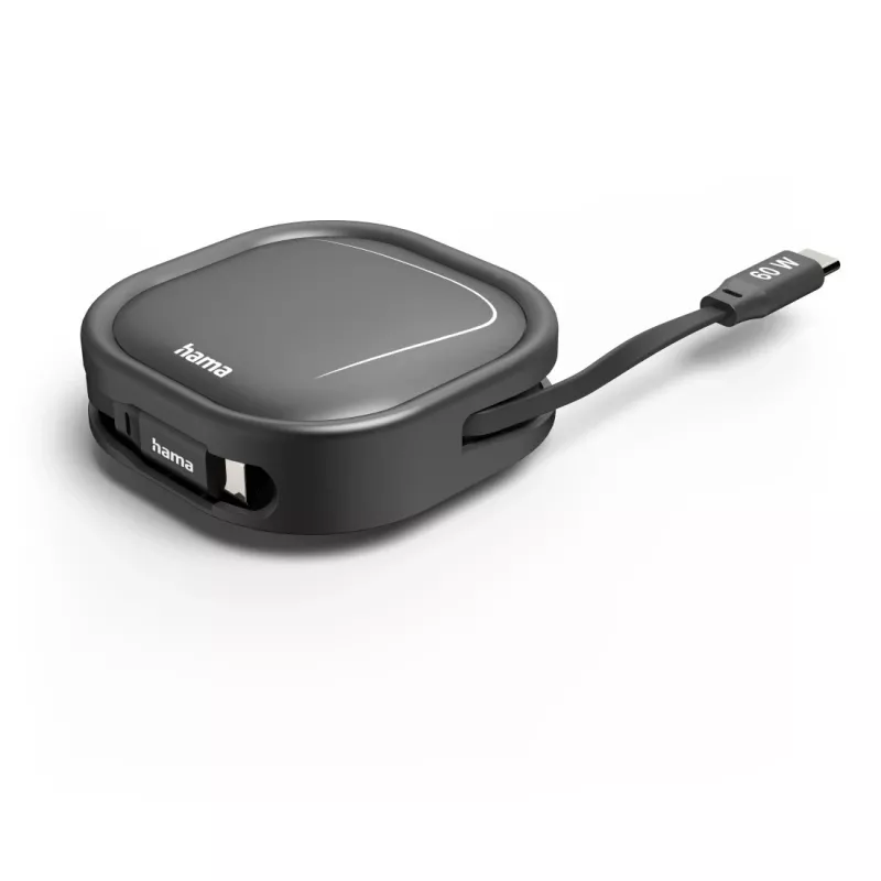 Hama 00201830 Kabel USB USB 2.0 1 m USB C 0.48 Gbit/s Czarny