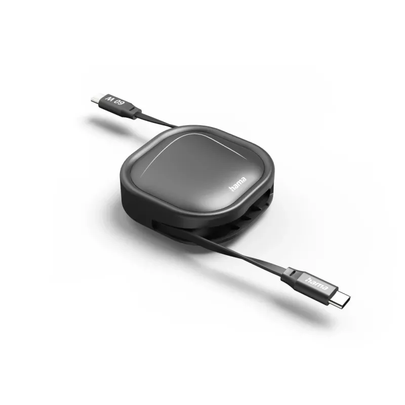 Hama 00201830 Kabel USB USB 2.0 1 m USB C 0.48 Gbit/s Czarny