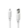 Hama 00201800 kabel lightning 1 m biały