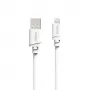 Hama 00201802 kabel lightning 3 m Biały