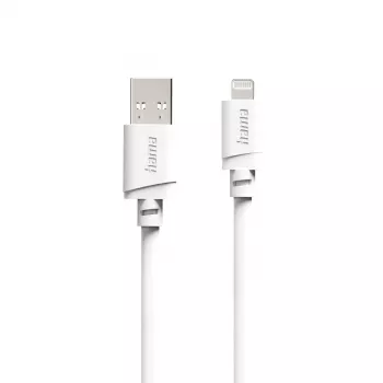 Hama 00125149 kabel lightning 2 m Biały