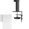 Hama 00220899 uchwyt / podstawa do monitora 68,6 cm (27 cali) Biurko Czarny