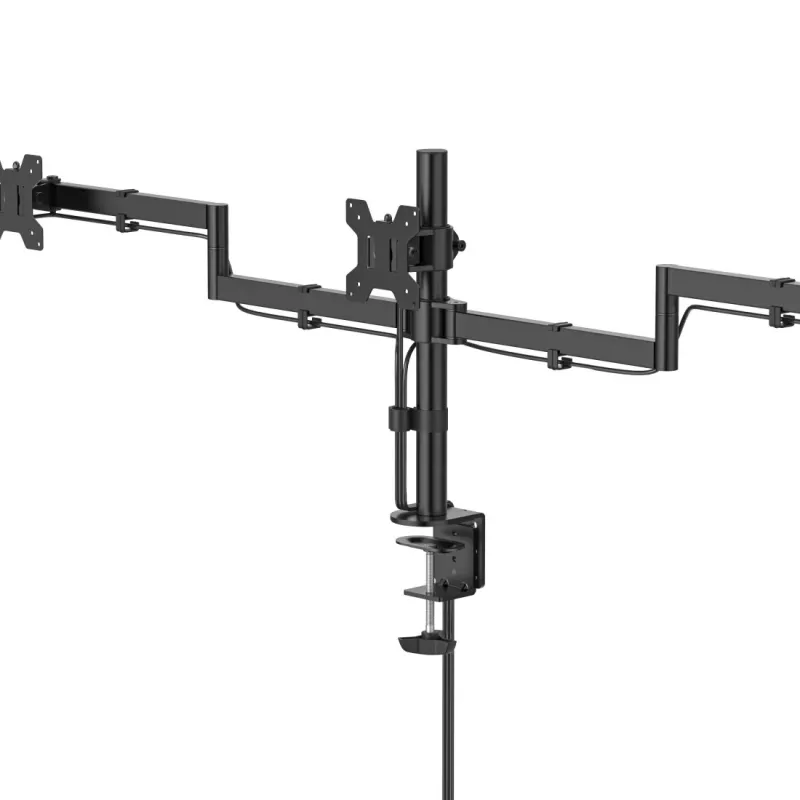 Hama 00220899 uchwyt / podstawa do monitora 68,6 cm (27 cali) Biurko Czarny
