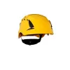 3M X5502V-CE-4 kask ochronny ABS syntetyki Żółty