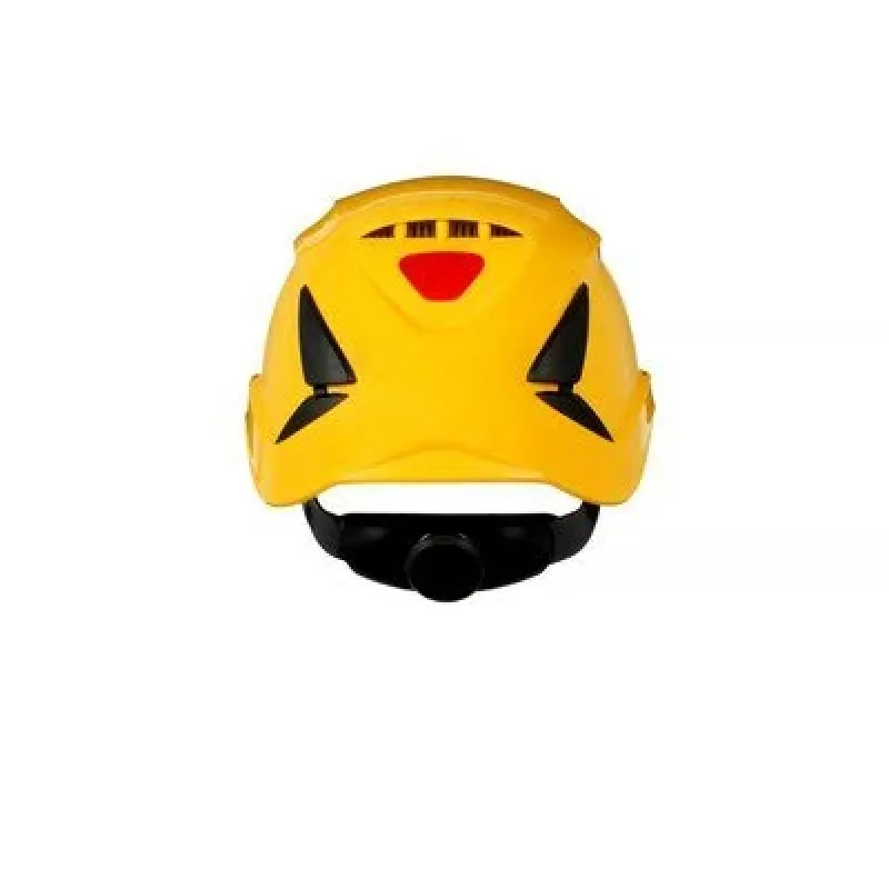 3M X5502V-CE-4 kask ochronny ABS syntetyki Żółty