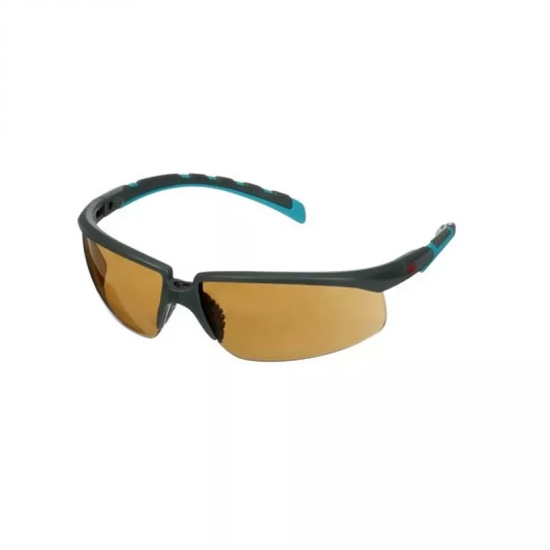 3M S2005SGAF-BGR okulary ochronne Okulary ochronne Plastik Niebieski, Szary