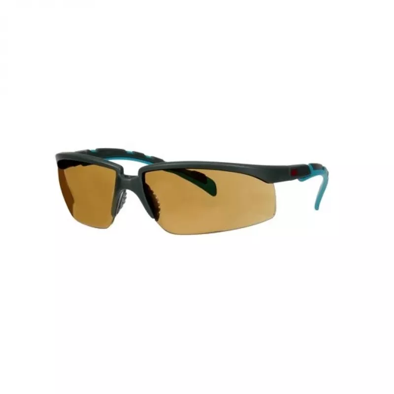 3M S2005SGAF-BGR okulary ochronne Okulary ochronne Plastik Niebieski, Szary