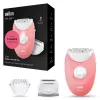 Braun Silk-epil 3-277 epilator, biały/pink