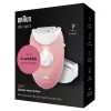 Braun Silk-epil 3-277 epilator, biały/pink