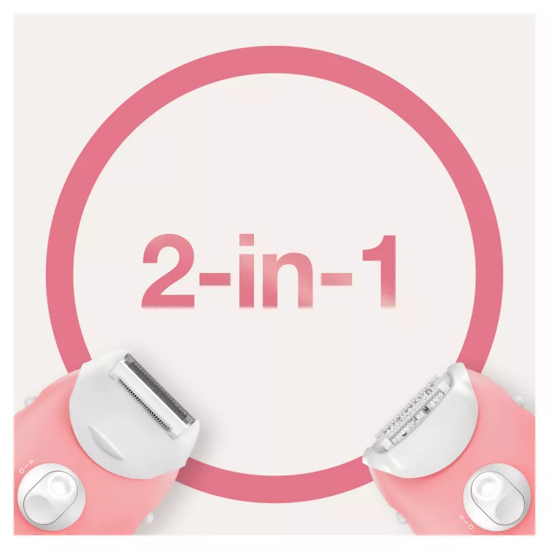 Braun Silk-epil 3-277 epilator, biały/pink