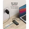 ICY BOX Spade Dock 4038, 7-w-1 stacja dokująca z wyświetlaczem LCD i PD 100 W