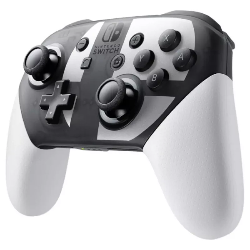 Nintendo Switch Pro kontroler Super Smash Bros. Ultimate Edition Czarny, Szary, Biały Bluetooth Gamepad Analogowy / Cyfrowy Nintendo Switch
