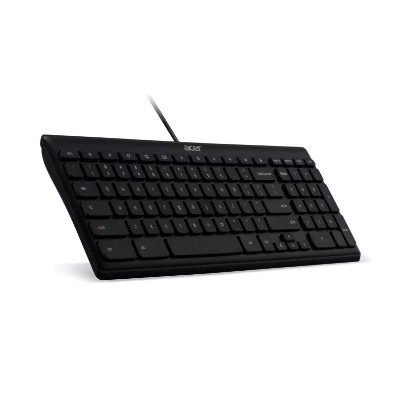 Klawiatura Acer GP.KBD11.00S biurowa USB QWERTY US International czarna