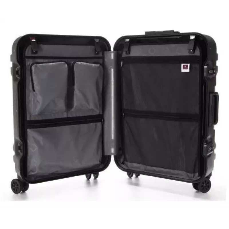 Acer GP.BAG11.009 bagaż Trolley Czarny Aluminium, Poliwęglan (PC)