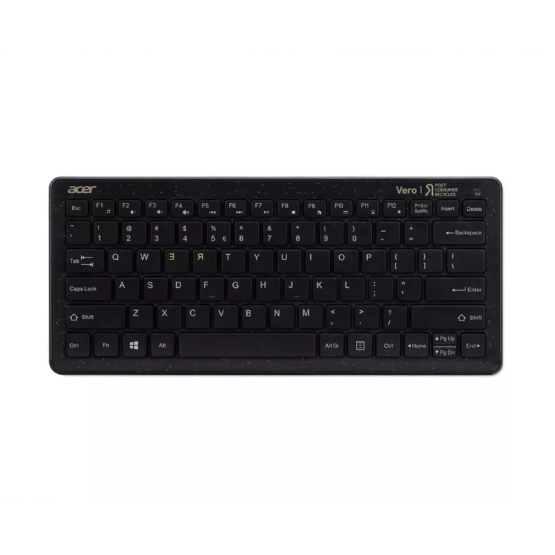 Zestaw Acer Chrome combo klawiatura Mysz w zestawie Uniwersalny RF Bezprzewodowy QWERTY Czarny