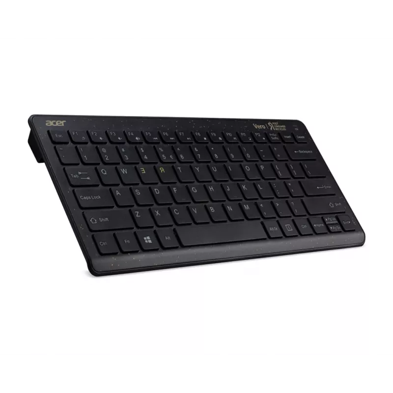 Zestaw Acer Chrome combo klawiatura Mysz w zestawie Uniwersalny RF Bezprzewodowy QWERTY Czarny