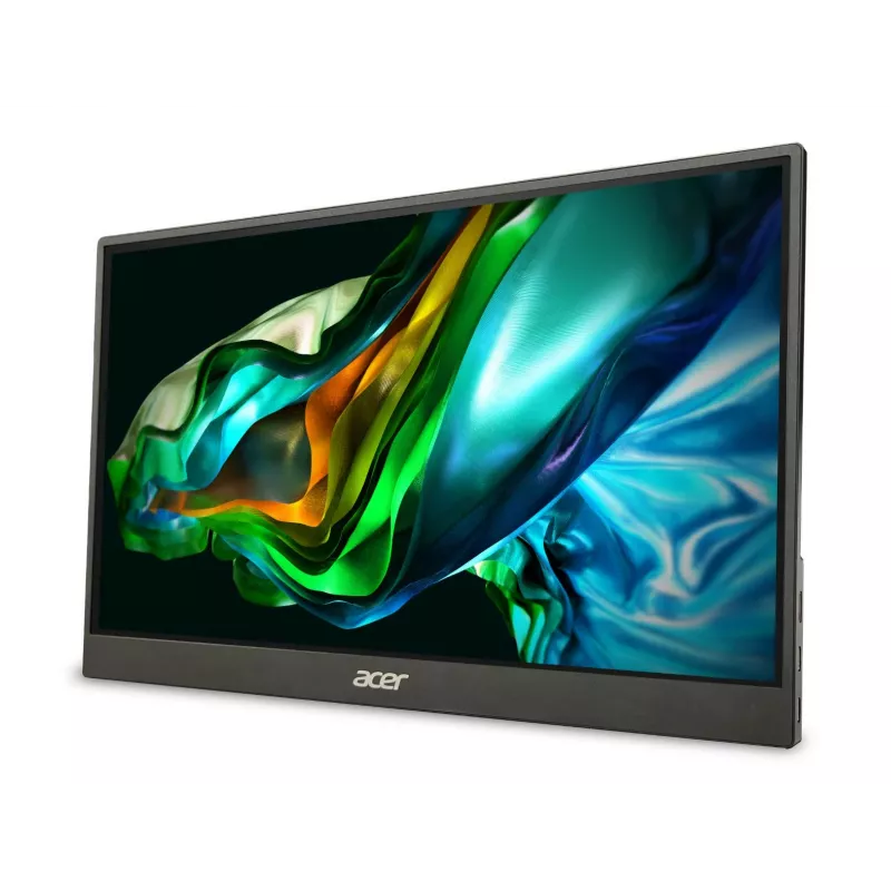 Acer PM161QBbmiuux Przenośny monitor Czarny 39.6 cm (15.6 cala) LCD 1920 x 1080 pikseli