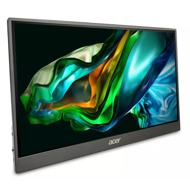 Acer PM161QBbmiuux Przenośny monitor Czarny 39.6 cm (15.6 cala) LCD 1920 x 1080 pikseli