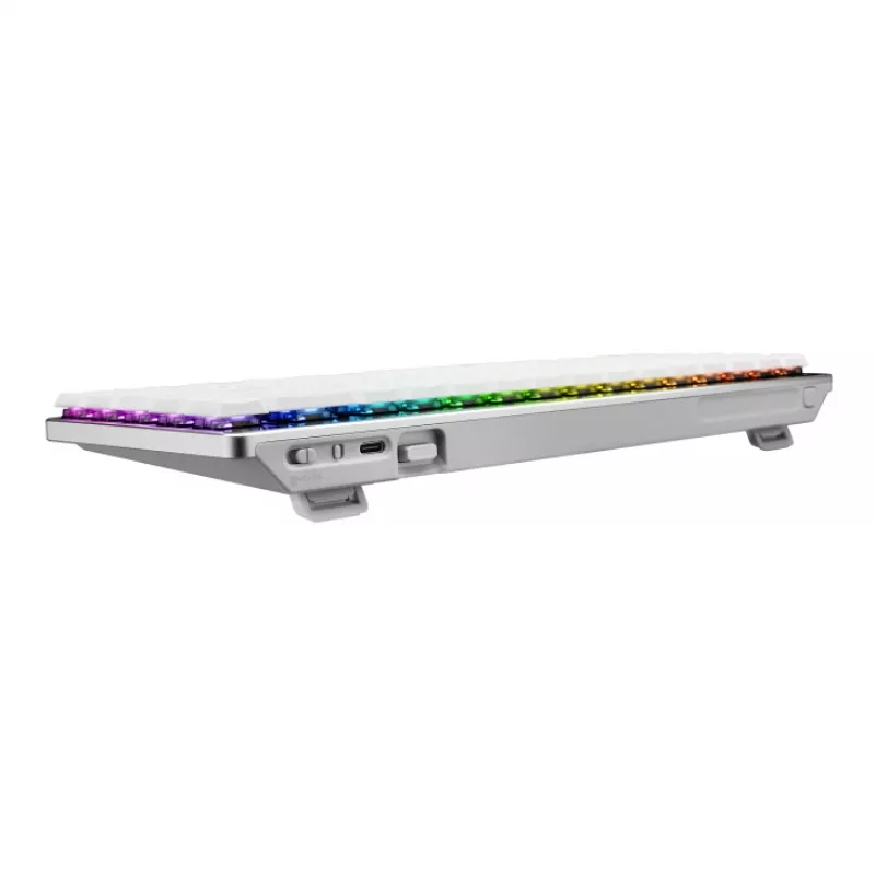 Klawiatura ASUS ROG Falchion RX Low Profile Gaming USB + RF Wireless + Bluetooth Biała