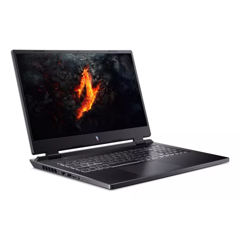 Acer Nitro 17 AN17-42-R75W AMD Ryzen™ 7 8845HS Laptop 43.9 cm (17.3 cala) Quad HD 16 GB DDR5-SDRAM 1 TB SSD NVIDIA GeForce RTX 4070 Wi-Fi 6 (802.11ax) Windows 11 Home Czarny