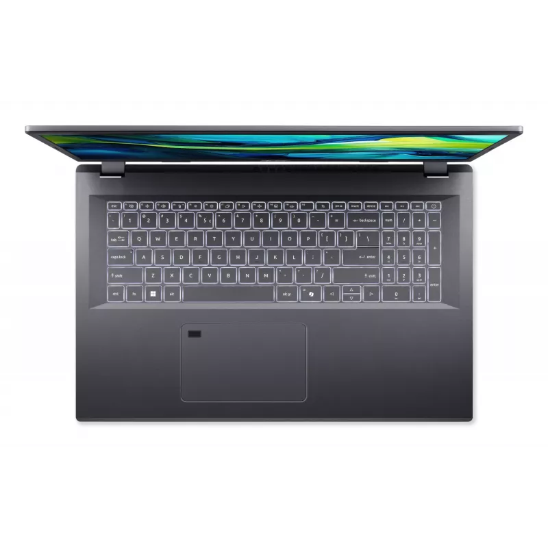Acer Aspire 17 A17-51M-740G Intel Core 7 150U Laptop 43.9 cm (17.3 inch) Full HD 16 GB DDR4-SDRAM 1 TB SSD Wi-Fi 6E (802.11ax) Windows 11 Home szary niemiecki
