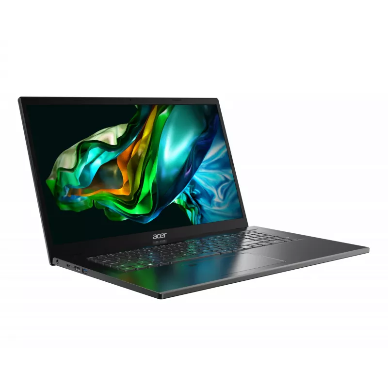 Acer Aspire 5 17 A517-58GM-54Z0 Intel® Core™ i5 i5-1335U Laptop 43.9 cm (17.3 cala) Full HD 16 GB DDR4-SDRAM 512 GB SSD NVIDIA GeForce RTX 2050 Wi-Fi 6E (802.11ax) Windows 11 Pro Szary