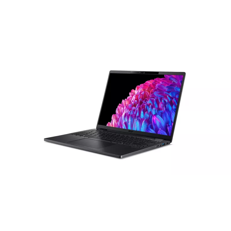Acer TravelMate P6 14 TMP614-73-TCO-72YL Intel Core Ultra 7 155H Laptop 35.6 cm (14 cali) WQXGA 32 GB LPDDR5x-SDRAM 1 TB SSD Wi-Fi 7 (802.11be) Windows 11 Pro Dutch Czarny