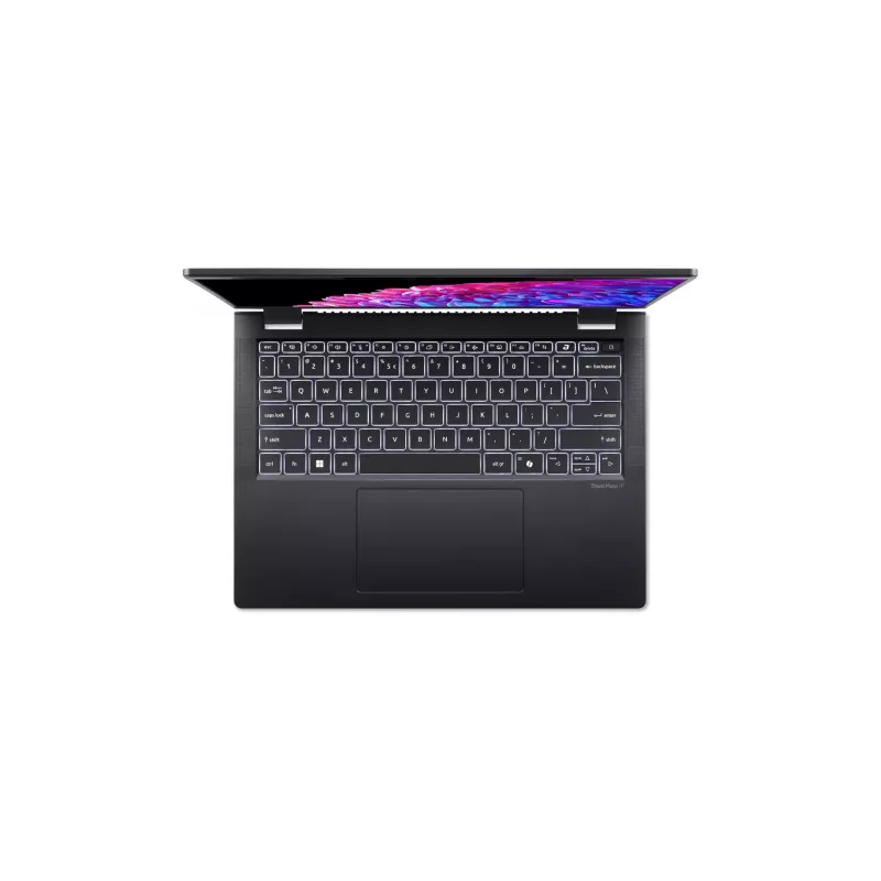 Acer TravelMate P6 14 TMP614-73-TCO-72YL Intel Core Ultra 7 155H Laptop 35.6 cm (14 cali) WQXGA 32 GB LPDDR5x-SDRAM 1 TB SSD Wi-Fi 7 (802.11be) Windows 11 Pro Dutch Czarny