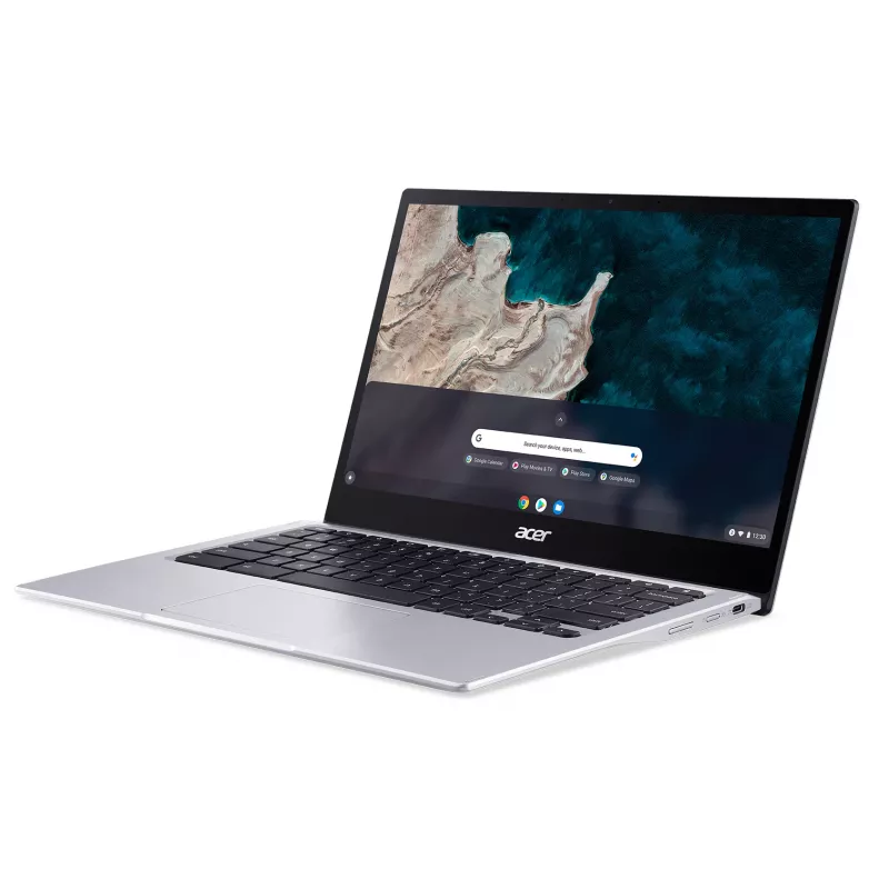 Acer Chromebook CP513-1HL-S1YN Snapdragon 7c 33,8 cm (13,3 cala) ekran dotykowy Full HD 8 GB LPDDR4x-SDRAM 128 GB eMMC Wi-Fi 5 (802.11ac) ChromeOS for Enterprise srebrny