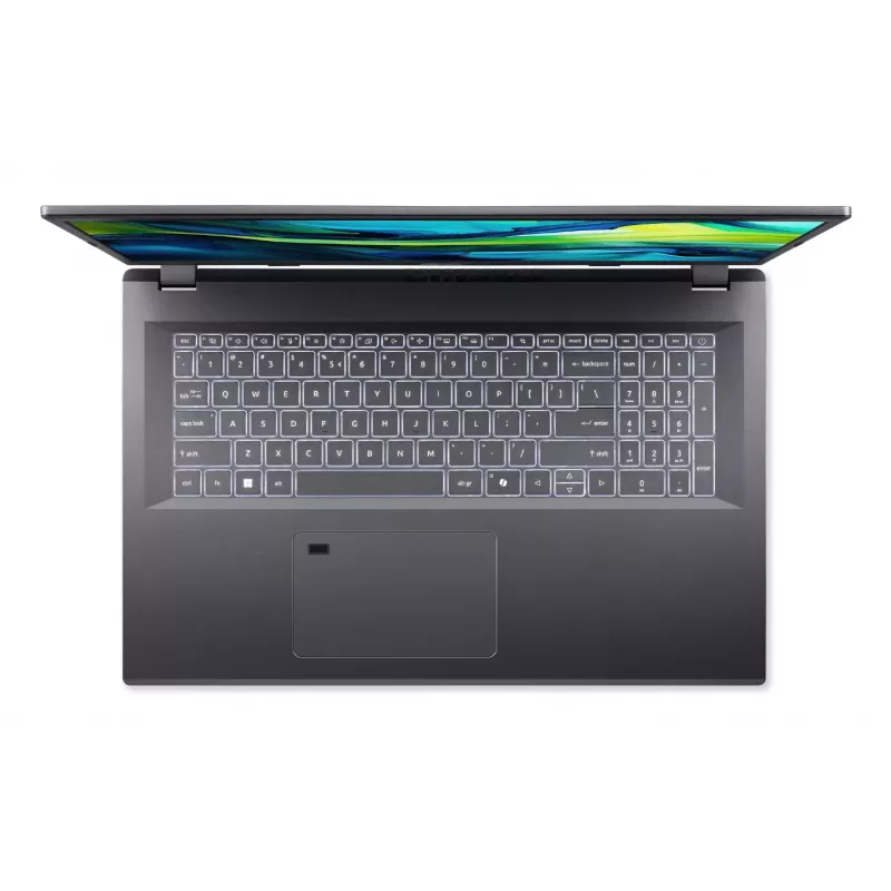 Acer Aspire 17 Pro A17-51M-56NU Intel® Core™ i5 i5-1334U Laptop 43.9 cm (17.3 inch) Full HD 16 GB LPDDR5-SDRAM 1 TB SSD Wi-Fi 6E (802.11ax) Windows 11 Pro Szary