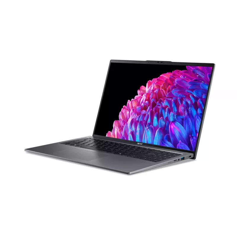 Acer Swift Go 16 SFG16-72-782U Intel Core Ultra 7 155U Laptop 40.6 cm (16 cali) 3.2K 16 GB LPDDR5-SDRAM 1 TB SSD Wi-Fi 6E (802.11ax) Windows 11 Home Szary