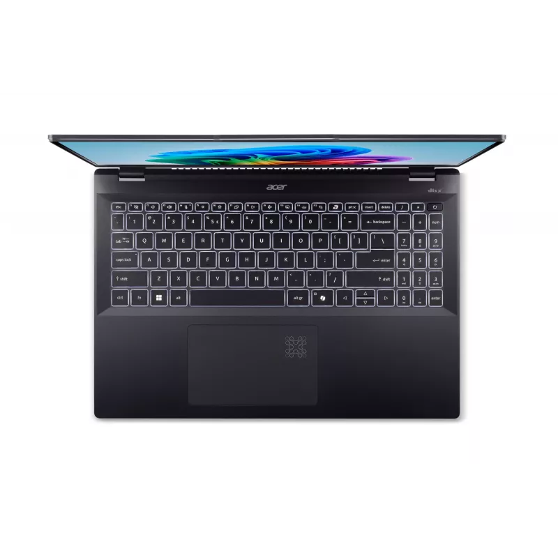 Acer Swift 16 AI SF16-51-53NZ Copilot+ PC Intel Core Ultra 5 226V Laptop 40,6 cm (16 cali) WQXGA+ 16 GB LPDDR5x-SDRAM 512 GB SSD Wi-Fi 7 (802.11be) Windows 11 Home US International Czarny