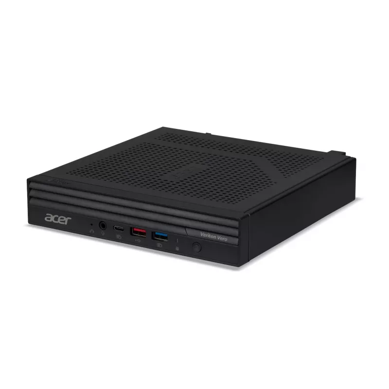 Acer Veriton Vero N4720GT I54516 Pro Intel® Core™ i5 i5-14400 16 GB DDR5-SDRAM 512 GB SSD Windows 11 Pro Mikro PC Mini PC Czarny