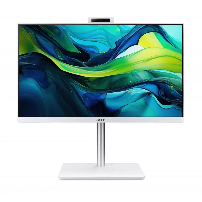 Acer Aspire C24-A WI5418 NL Intel Core 5 120U 60,5 cm (23,8 cala) 1920 x 1080 pikseli Komputer All-in-One 16 GB DDR5-SDRAM 1 TB SSD Windows 11 Home Wi-Fi 6 (802.11ax) Biały