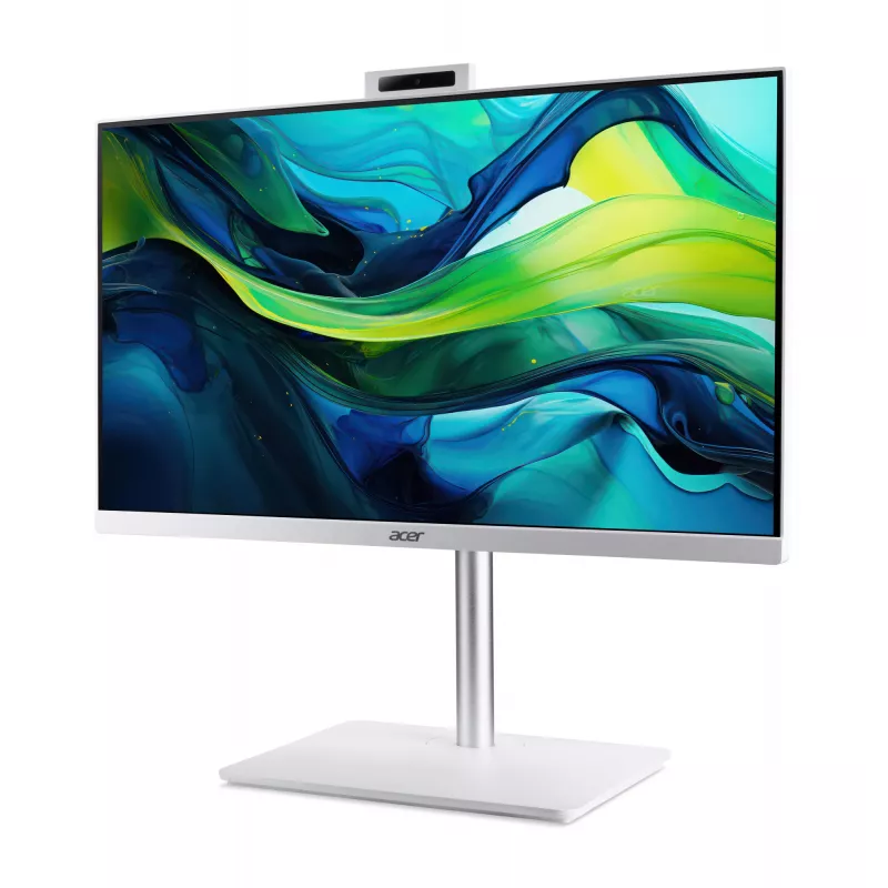 Acer Aspire C24-A WI5418 NL Intel Core 5 120U 60,5 cm (23,8 cala) 1920 x 1080 pikseli Komputer All-in-One 16 GB DDR5-SDRAM 1 TB SSD Windows 11 Home Wi-Fi 6 (802.11ax) Biały