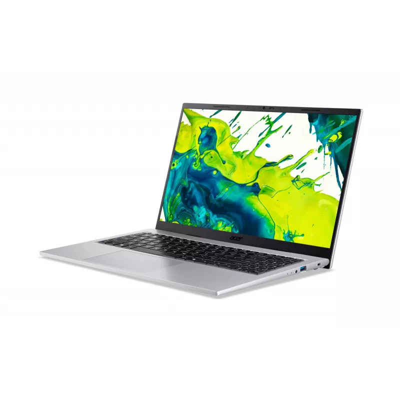 Acer Aspire Go 15 AG15-72P-51YA Intel Core 5 120U Laptop 39.6 cm (15.6 inch) Full HD 16 GB DDR4-SDRAM 512 GB SSD Wi-Fi 6 (802.11ax) Windows 11 Home Srebrny